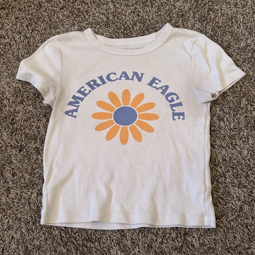 Cropped American Eagle Shirt